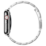 Curea pentru Apple Watch SE 40mm, Spigen Modern Fit (061MP25943), argintiu