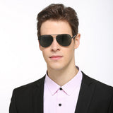 Ochelari de soare Techsuit Sunglasses Polarized (2150), polarizati, UV400, verde;gri