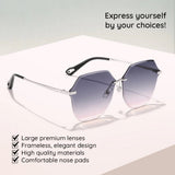 Ochelari de soare Techsuit Sunglasses (8195), polarizati, UV400, argintiu;gri