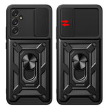Husa pentru Samsung Galaxy A14 5G, Techsuit CamShield Series, albastru