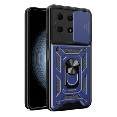 Husa pentru Honor X8a, Techsuit CamShield Series, albastru