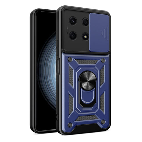 Husa pentru Honor X8a, Techsuit CamShield Series, albastru