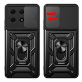 Husa pentru Honor X8a, Techsuit CamShield Series, albastru