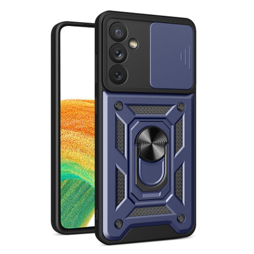 Husa pentru Samsung Galaxy A34 5G, Techsuit CamShield Series, albastru