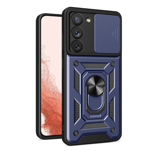 Husa pentru Samsung Galaxy S23 Plus, Techsuit CamShield Series, albastru