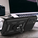 Husa pentru Samsung Galaxy S23, Techsuit CamShield Series, albastru