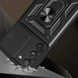 Husa pentru Samsung Galaxy S23, Techsuit CamShield Series, albastru