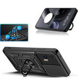 Husa pentru Motorola Edge 30 Neo, Techsuit CamShield Series, albastru