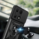 Husa pentru Xiaomi Redmi Note 13 Pro 4G, Techsuit CamShield Series, albastru