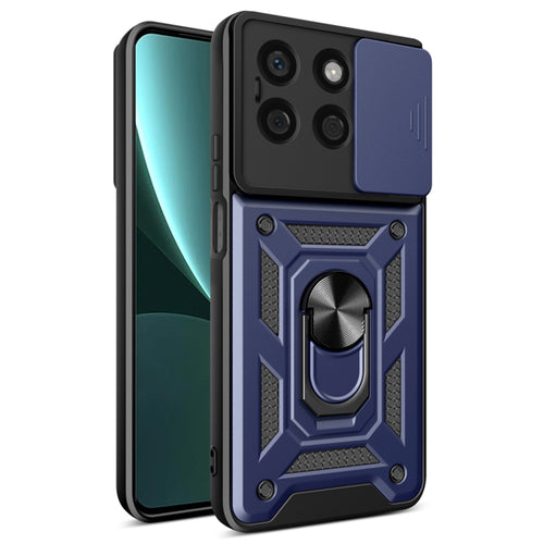 Husa pentru Honor X8b, Techsuit CamShield Series, albastru