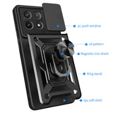 Husa pentru Xiaomi POCO X6 Pro, Techsuit CamShield Series, albastru
