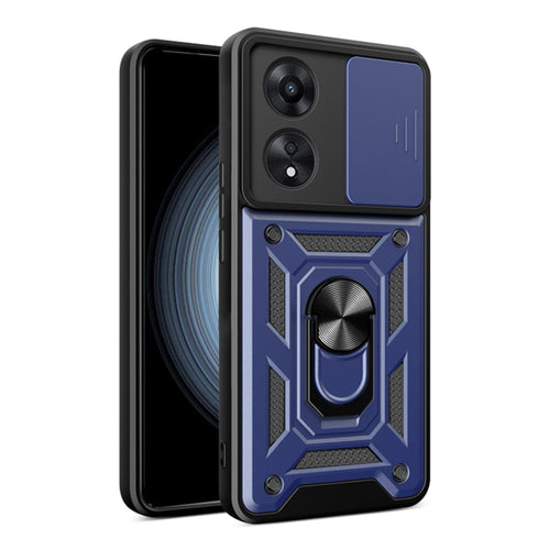 Husa pentru OPPO A58 4G, Techsuit CamShield Series, albastru