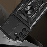 Husa pentru Samsung Galaxy A15 4G, Techsuit CamShield Series, albastru