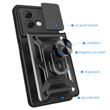 Husa pentru Motorola Moto G84, Techsuit CamShield Series, albastru