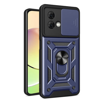 Husa pentru Motorola Moto G84, Techsuit CamShield Series, albastru