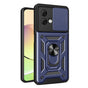 Husa pentru Motorola Moto G84, Techsuit CamShield Series, albastru