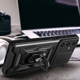 Husa pentru Samsung Galaxy A05s, Techsuit CamShield Series, albastru