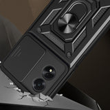 Husa pentru OPPO A38, Techsuit CamShield Series, albastru