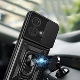 Husa pentru Motorola Edge 40 Neo, Techsuit CamShield Series, albastru