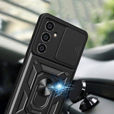 Husa pentru Samsung Galaxy S23 FE, Techsuit CamShield Series, albastru