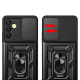 Husa pentru Samsung Galaxy A25 5G, Techsuit CamShield Series, albastru