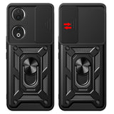Husa pentru Honor 90, Techsuit CamShield Series, albastru