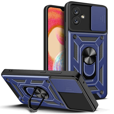 Husa pentru Samsung Galaxy A04e, Techsuit CamShield Series, albastru
