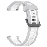 Curea pentru Withings ScanWatch 38mm, Techsuit Watchband 18mm (W053), alb