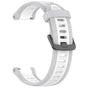 Curea pentru Withings ScanWatch 38mm, Techsuit Watchband 18mm (W053), alb