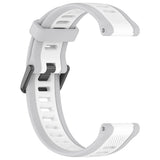 Curea pentru Garmin vivoactive 3, Techsuit Watchband 20mm (W053), alb