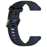Curea pentru Withings ScanWatch 38mm, Techsuit Watchband 18mm (W053), bleumarin