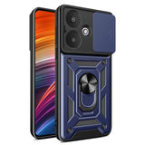 Husa pentru Xiaomi Redmi 13C 5G, Techsuit CamShield Series, albastru