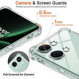 Husa pentru OnePlus Nord 3, Techsuit Shockproof Clear Silicone, transparenta