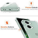Husa pentru OnePlus Nord 3, Techsuit Shockproof Clear Silicone, transparenta