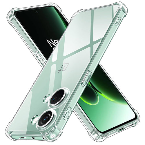 Husa pentru OnePlus Nord 3, Techsuit Shockproof Clear Silicone, transparenta