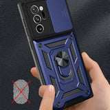 Husa pentru Samsung Galaxy Note 20 Ultra 5G, Techsuit CamShield Series, albastru