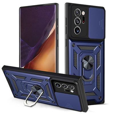 Husa pentru Samsung Galaxy Note 20 Ultra 5G, Techsuit CamShield Series, albastru