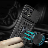 Husa pentru Honor X6a, Techsuit CamShield Series, albastru