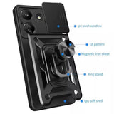 Husa pentru Xiaomi Redmi 13C 4G, Techsuit CamShield Series, albastru