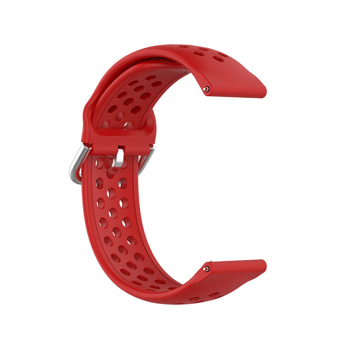 Curea pentru Garmin Venu 2, Techsuit Watchband 22mm (W004), rosu