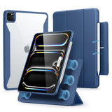 Husa tableta pentru iPad Pro 13 (2024), ESR Rebound Hybrid, albastru