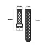 Curea pentru Garmin Venu 2, Techsuit Watchband 22mm (W004), rosu
