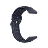 Curea pentru Garmin vivoactive 3, Techsuit Watchband 20mm (W004), albastru