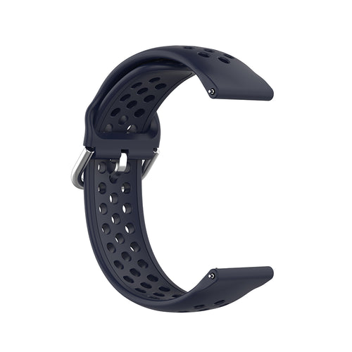 Curea pentru Garmin vivoactive 3, Techsuit Watchband 20mm (W004), albastru