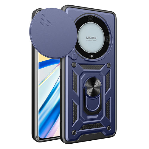 Husa pentru Honor Magic5 Lite, Techsuit CamShield Series, albastru