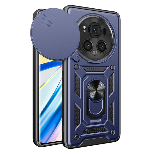 Husa pentru Honor Magic6 Pro, Techsuit CamShield Series, albastru