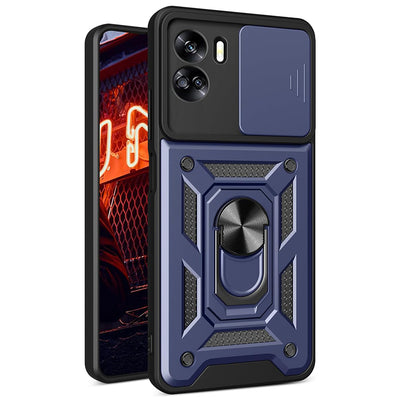 Husa pentru Honor 90 Lite, Techsuit CamShield Series, albastru