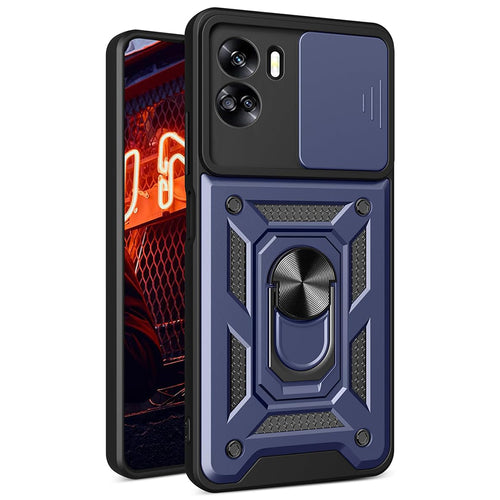 Husa pentru Honor 90 Lite, Techsuit CamShield Series, albastru