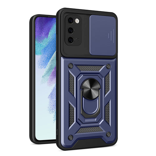 Husa pentru Samsung Galaxy S20, Techsuit CamShield Series, albastru