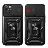 Husa pentru iPhone 15 Plus, Techsuit CamShield Series, albastru